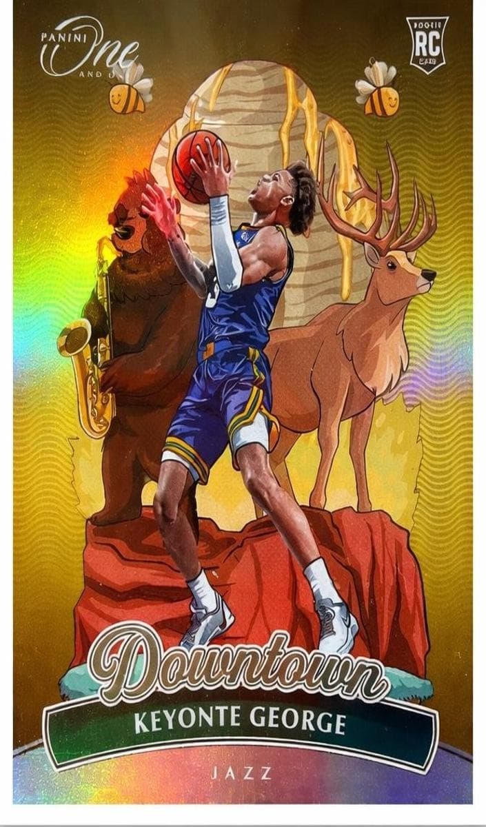Keyonte George 2023 panini Panini One and One