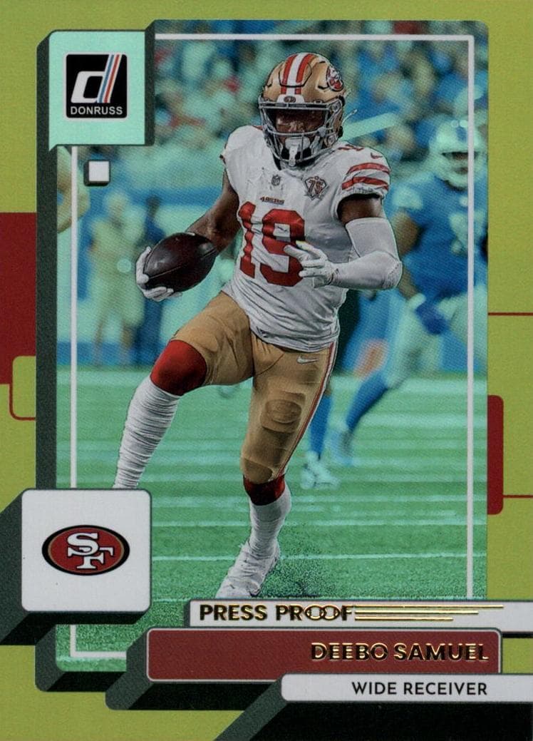Deebo Samuel 2022 panini Donruss