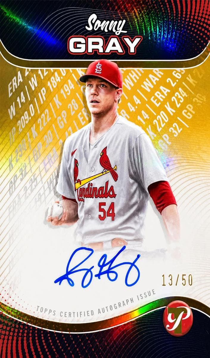 Sonny Gray 2024 topps Topps Pristine