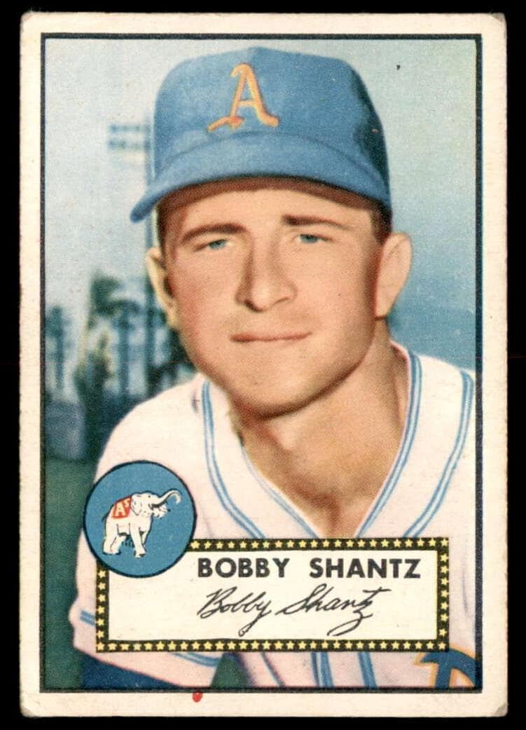 Bobby Shantz 1952 topps Topps