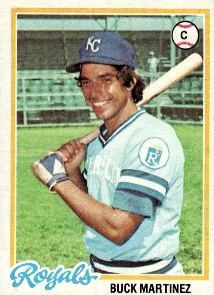 Buck Martinez 1978 topps Topps