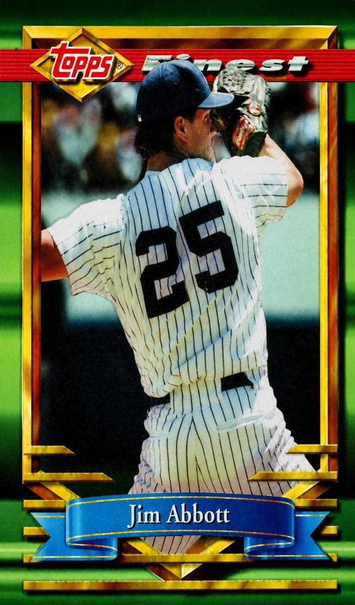 Jim Abbott 1994 topps Topps