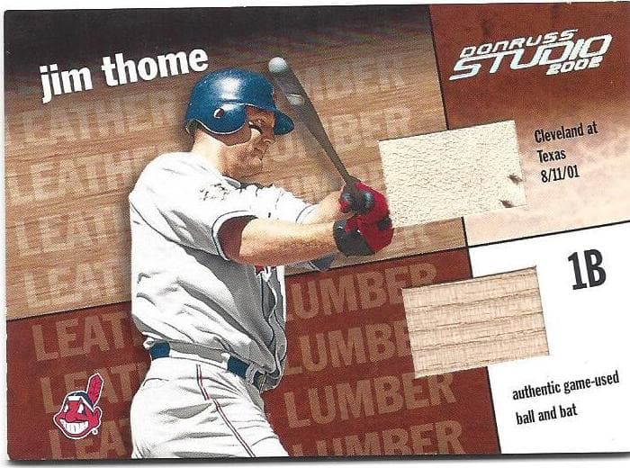 Jim Thome 2002 panini Donruss Studio