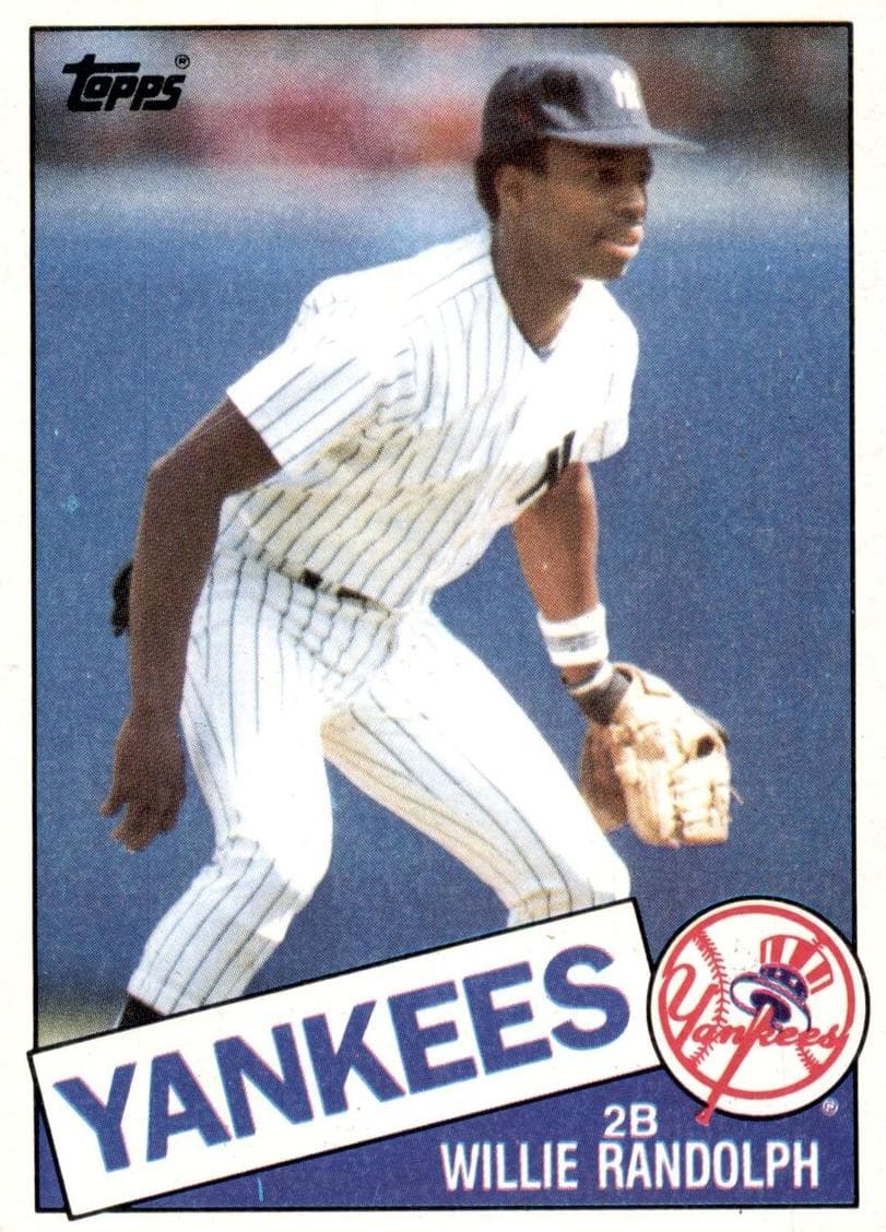 Willie Randolph 1985 topps Topps