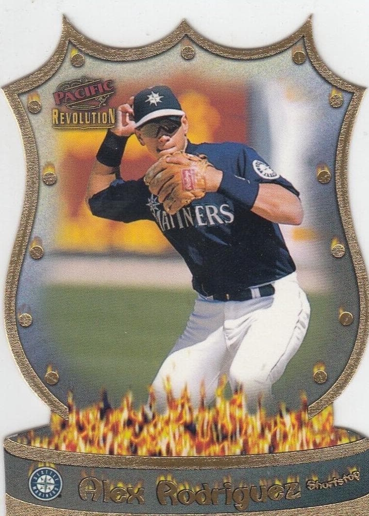 Alex Rodriguez 1998 panini Pacific Revolution