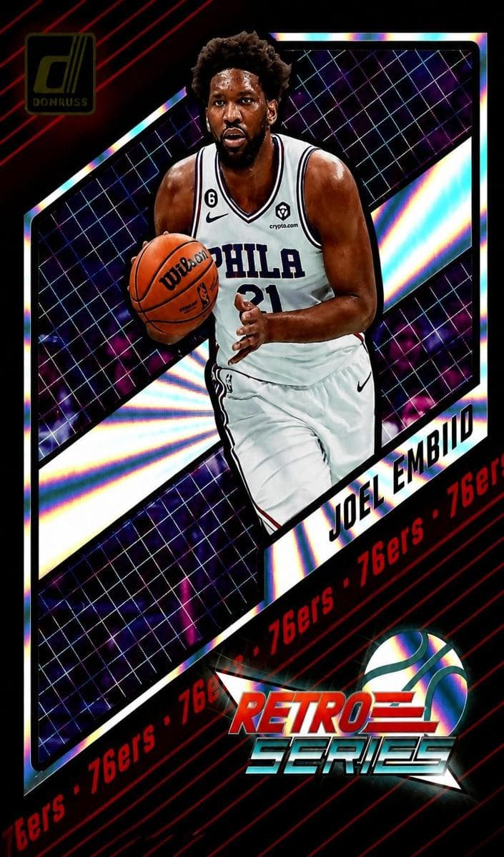 Joel Embiid 2023 panini Donruss
