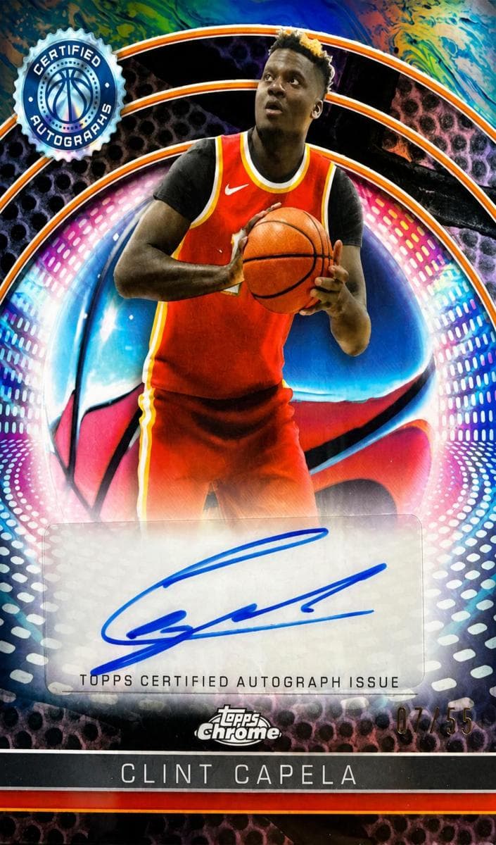 Clint Capela 2024 topps Topps Chrome