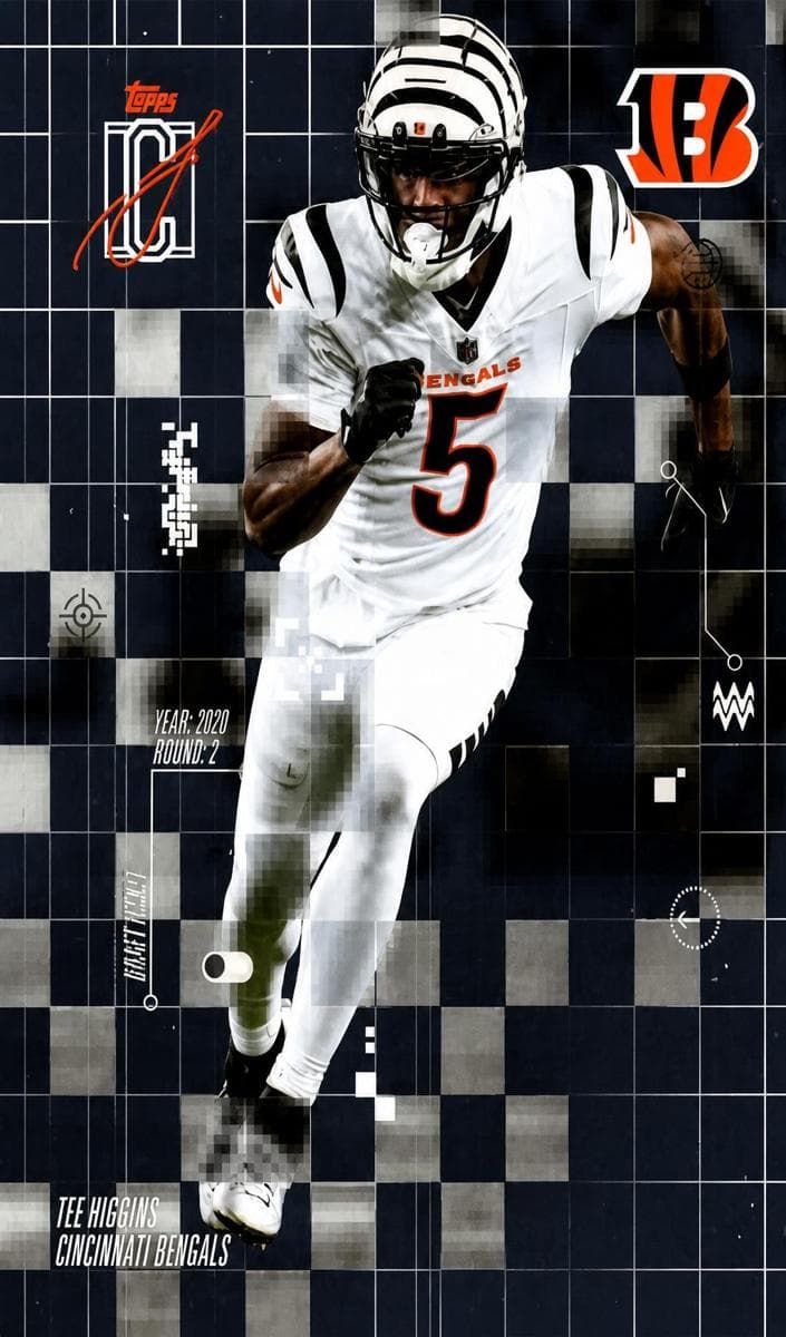 Tee Higgins 2025 topps Topps Signature Class