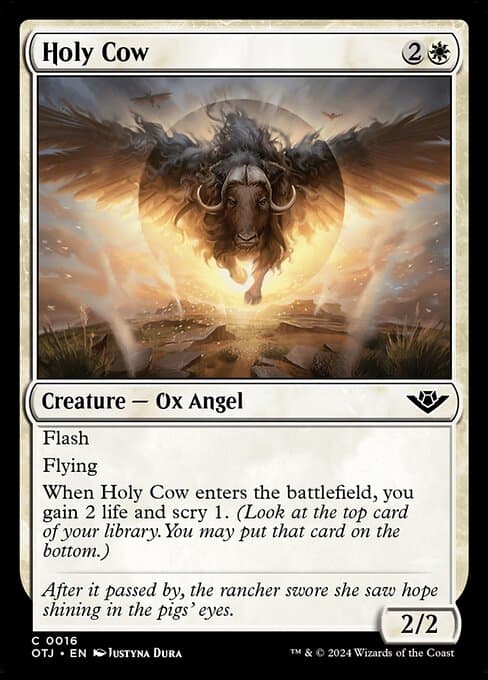 Holy Cow 2024 Magic: The Gathering Outlaws of Thunder Junction