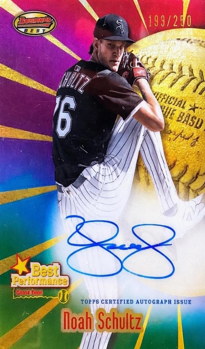 Noah Schultz 2025 bowman Bowman Best