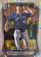 David Shields trading card