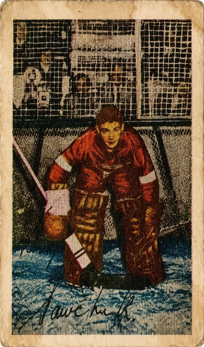 Terry Sawchuk 1952 unknown Parkhurst