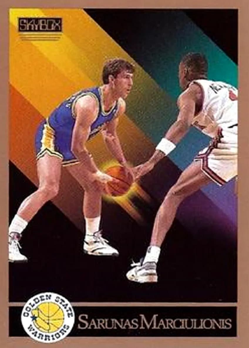 Sarunas Marciulionis trading card