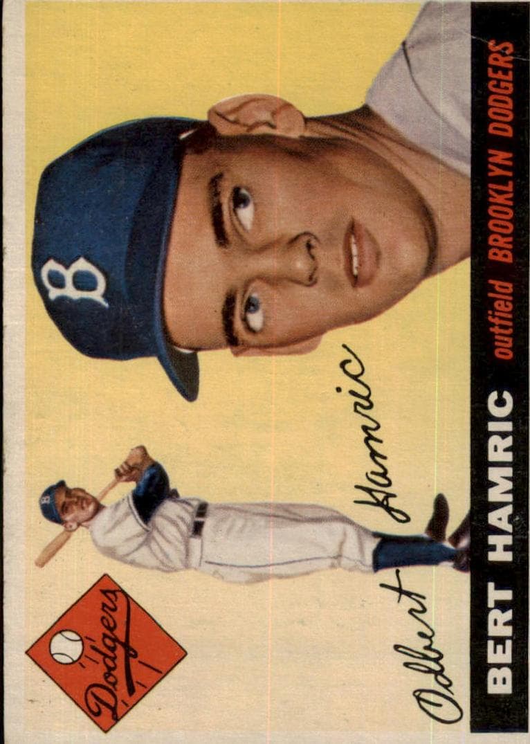 Bert Hamric 1955 topps Topps