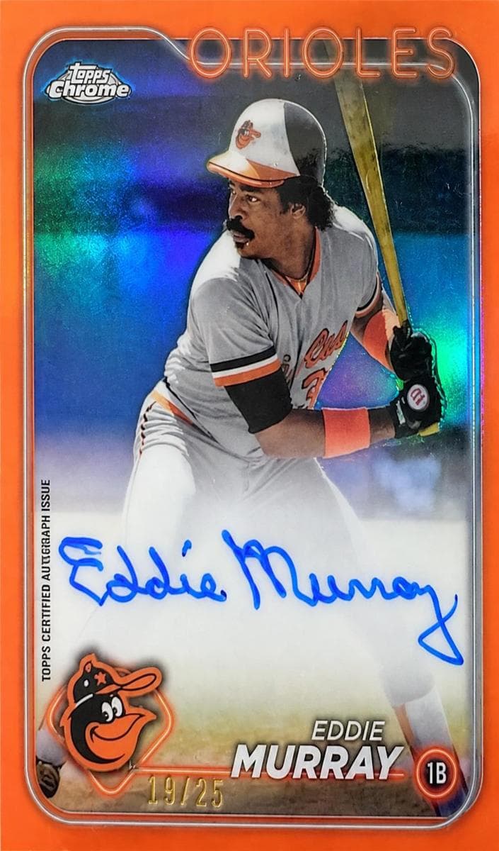 Eddie Murray 2024 topps Topps Chrome