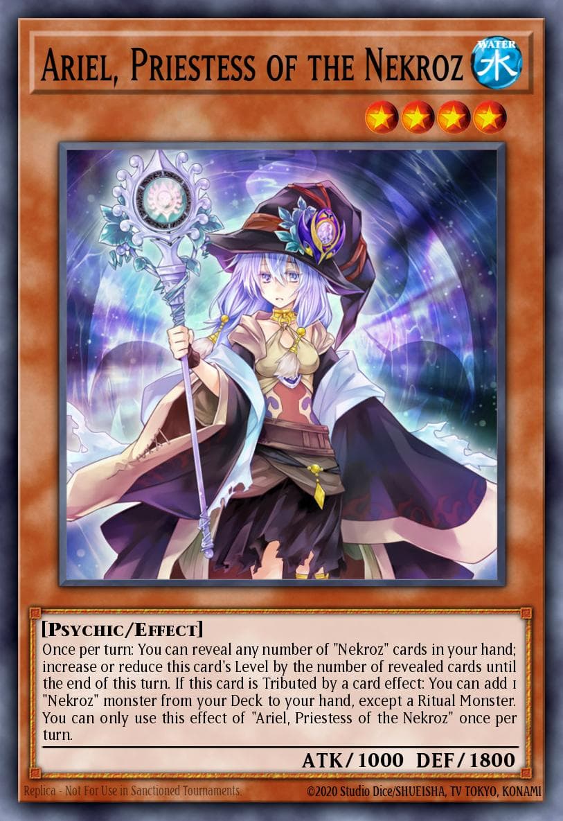 Ariel, Priestess of the Nekroz #MP18-EN007