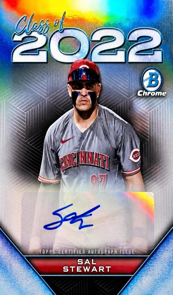 Sal Stewart 2022 bowman Bowman Draft