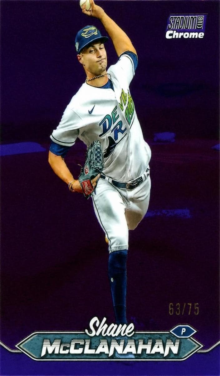 Shane McClanahan 2024 topps Stadium Club
