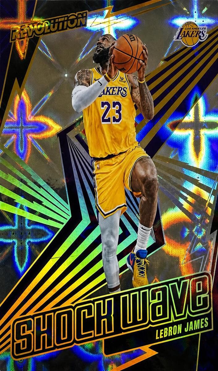 LeBron James 2023 panini Panini Revolution