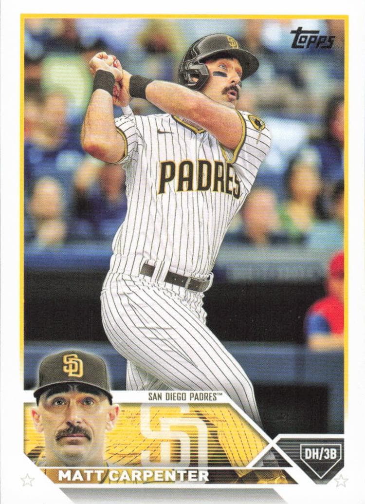 Matt Carpenter trading card