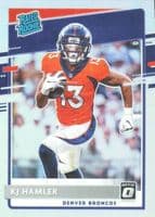 KJ Hamler 2020 panini Donruss Optic