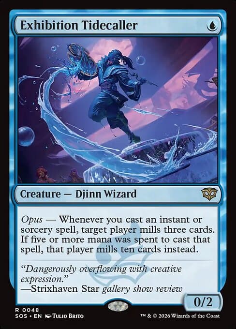 Exhibition Tidecaller] 2026 Magic: The Gathering Secrets of Strixhaven