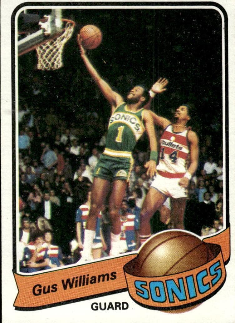 Gus Williams 1979 topps