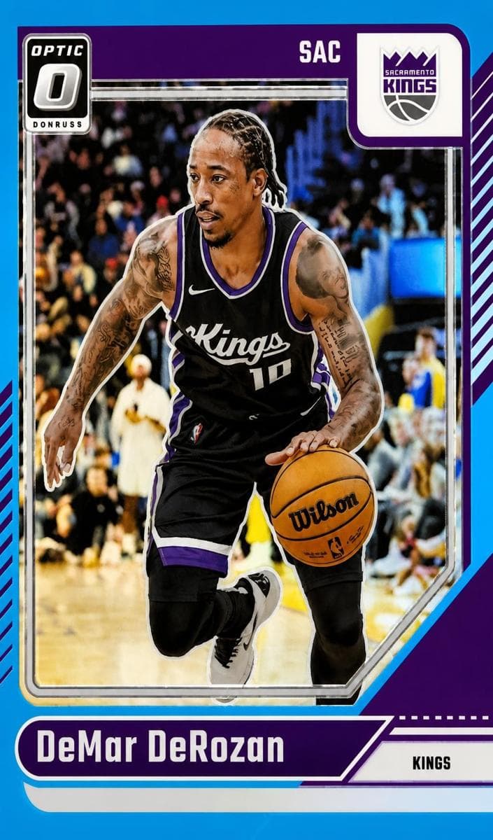 DeMar DeRozan 2024 panini Donruss Optic