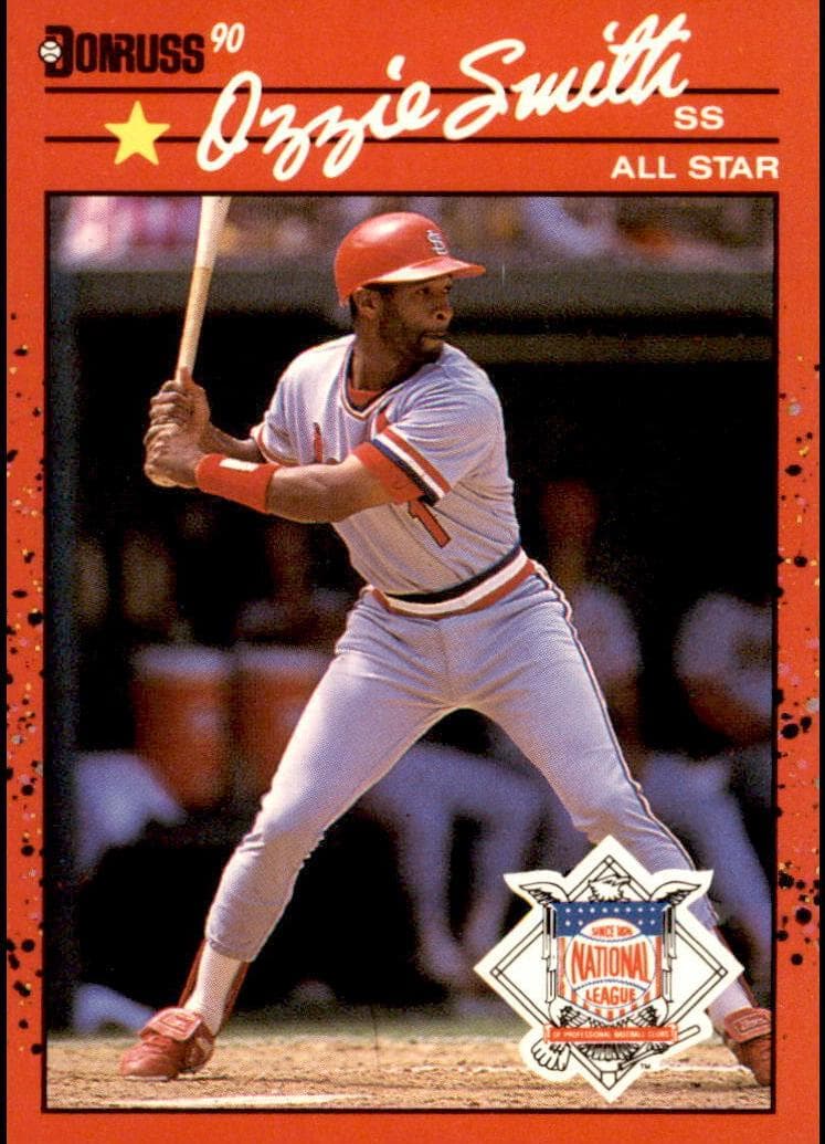 Ozzie Smith 1990 panini