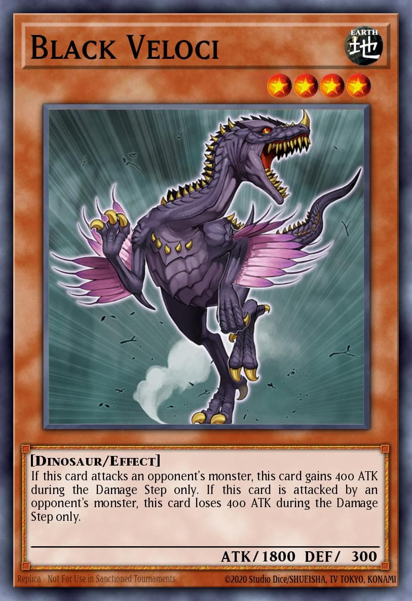 Black Veloci 2007 Yu-Gi-Oh!