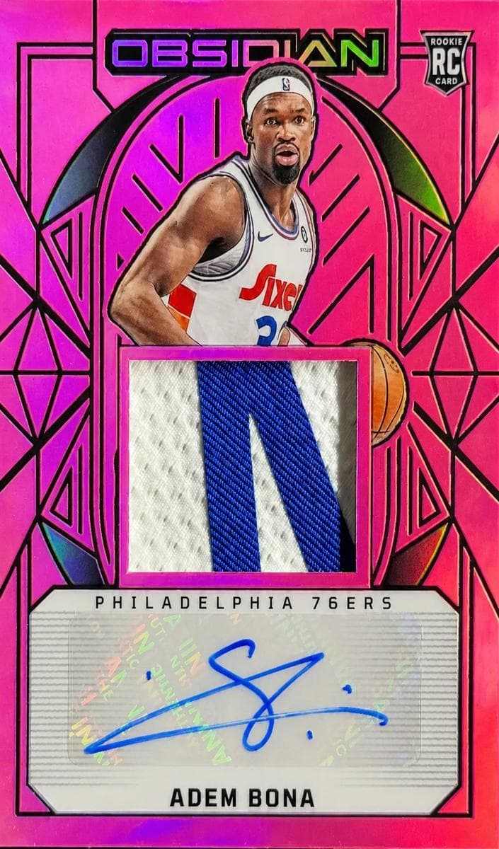 Adem Bona 2024 panini Panini Obsidian
