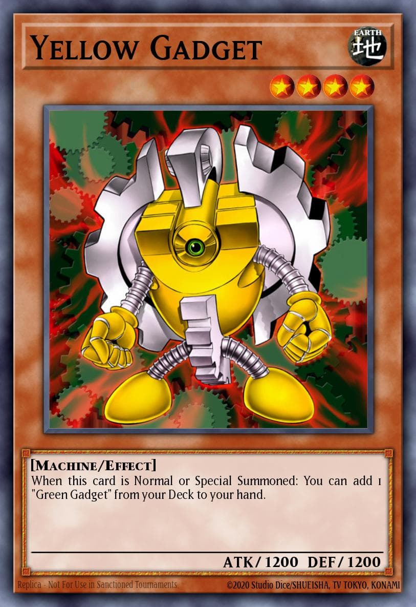 Yellow Gadget #SD10-EN008