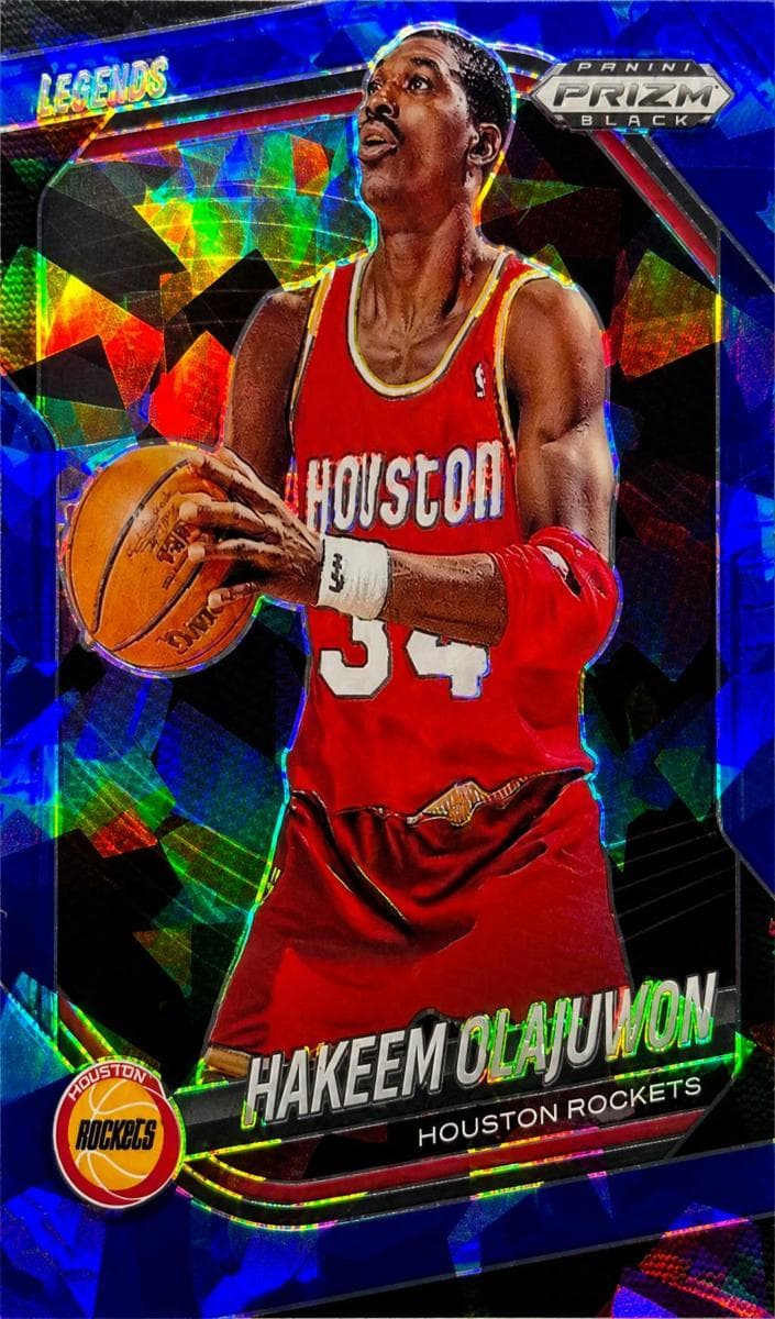 Hakeem Olajuwon 2024 panini Panini Prizm Black