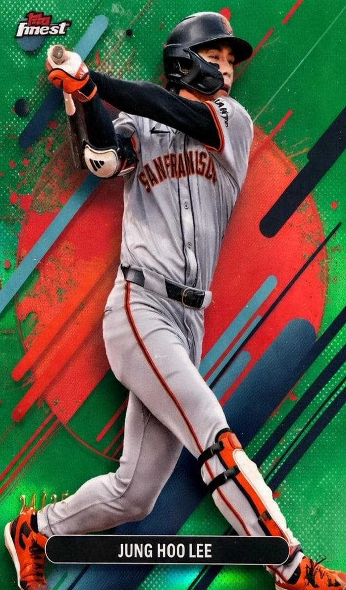 Jung Hoo Lee 2025 topps Topps Finest