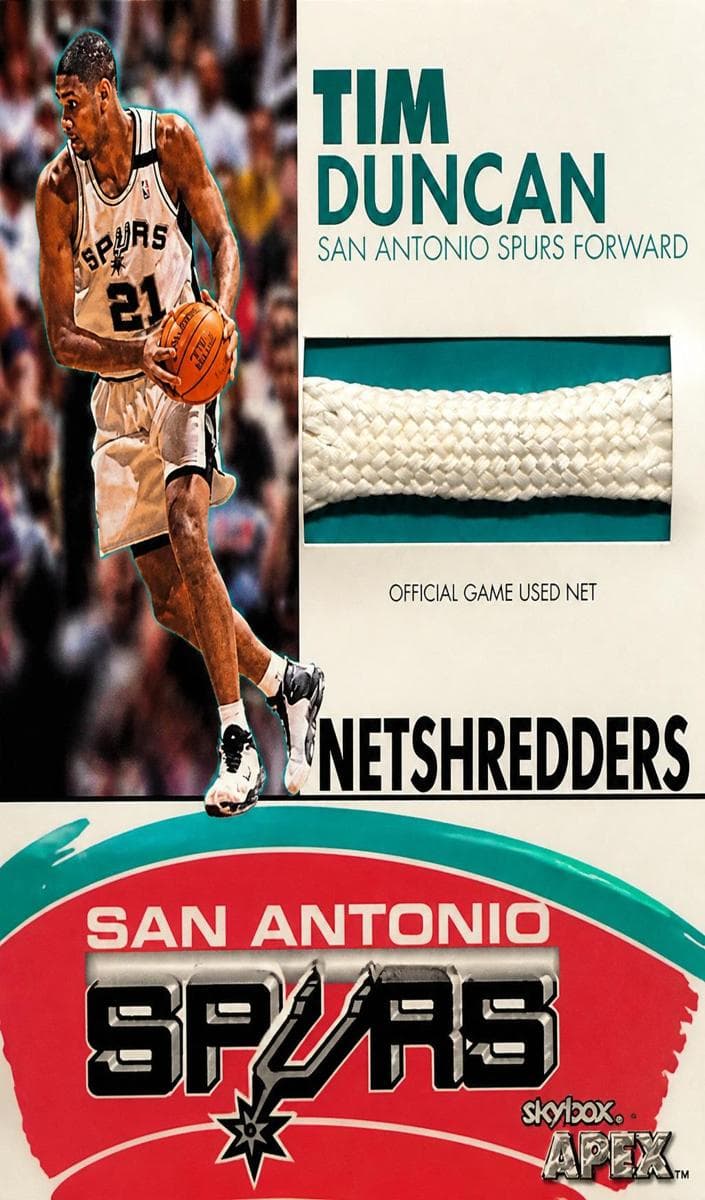 Tim Duncan 1999 skybox Apex