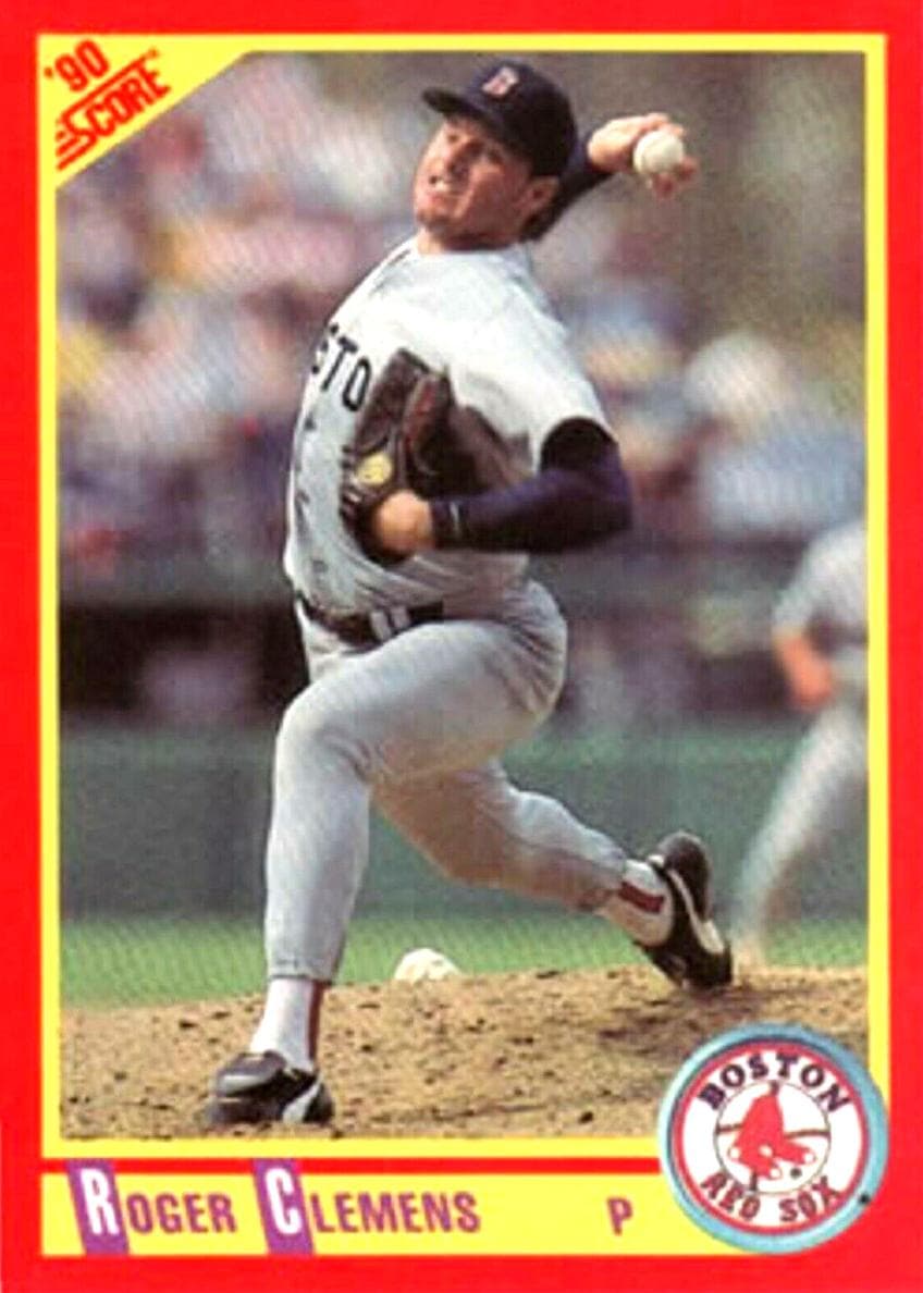 Roger Clemens 1990 panini