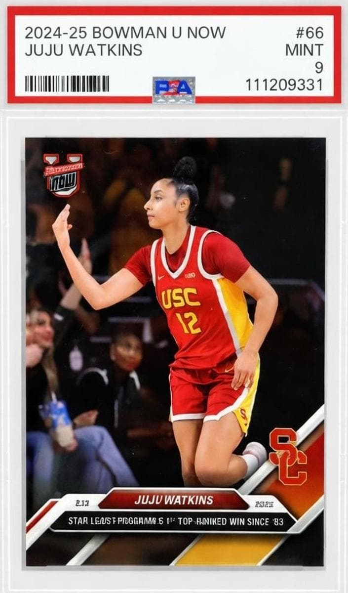 JuJu Watkins 2024 bowman Bowman U Now
