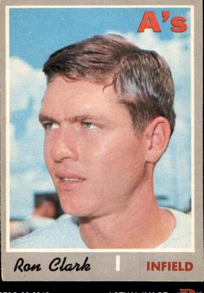 Ron Clark 1970 topps O-Pee-Chee
