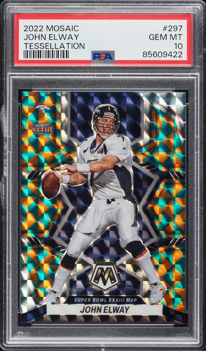 John Elway 2022 panini Panini Mosaic