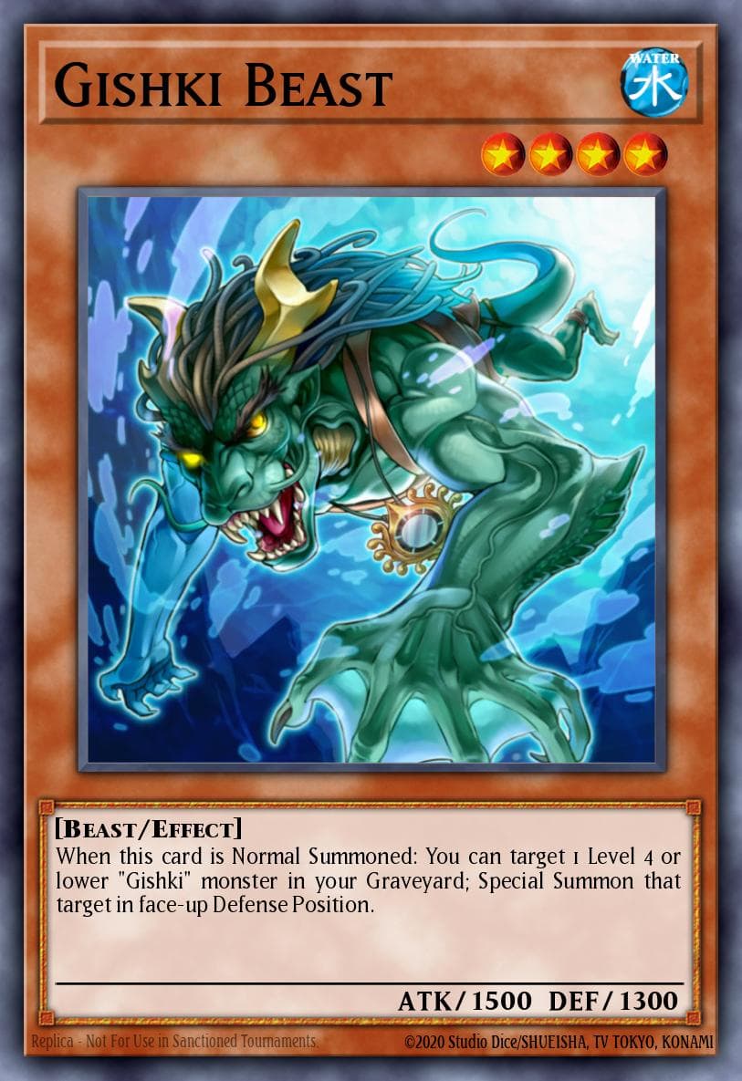 Gishki Beast 2012 Yu-Gi-Oh! Duel Terminal 7