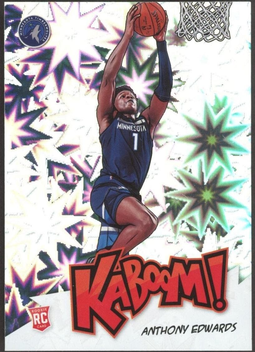 Anthony Edwards 2020 panini Panini Crown Royale