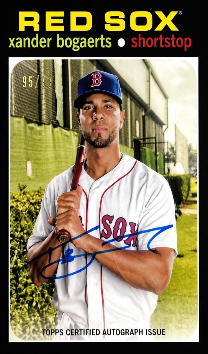 Xander Bogaerts #TTA-XB