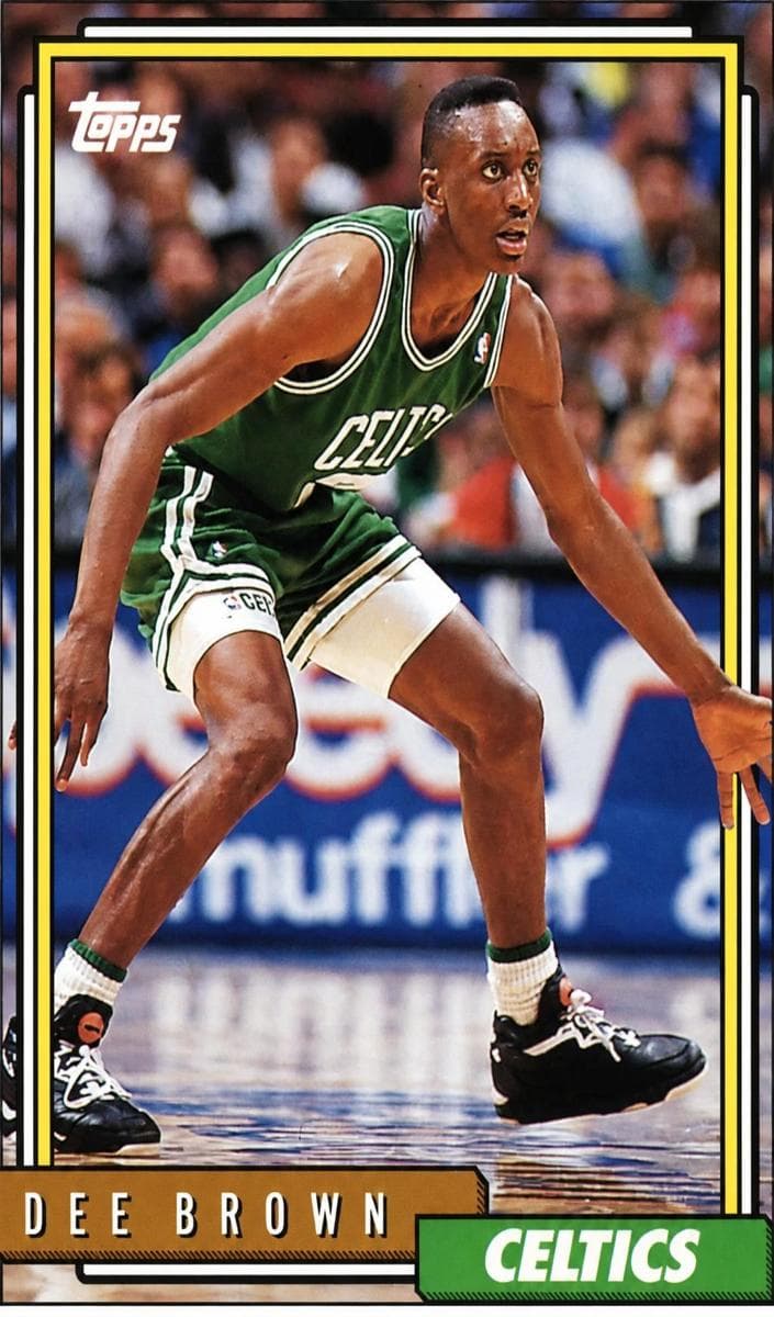 Dee Brown 1992 topps Topps
