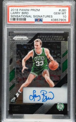 Larry Bird 2018 panini