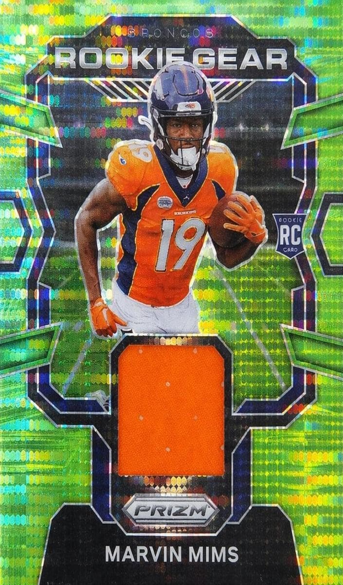 Marvin Mims 2023 panini