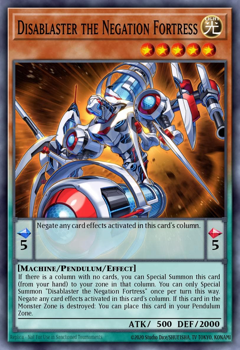 Disablaster the Negation Fortress 2024 Yu-Gi-Oh!