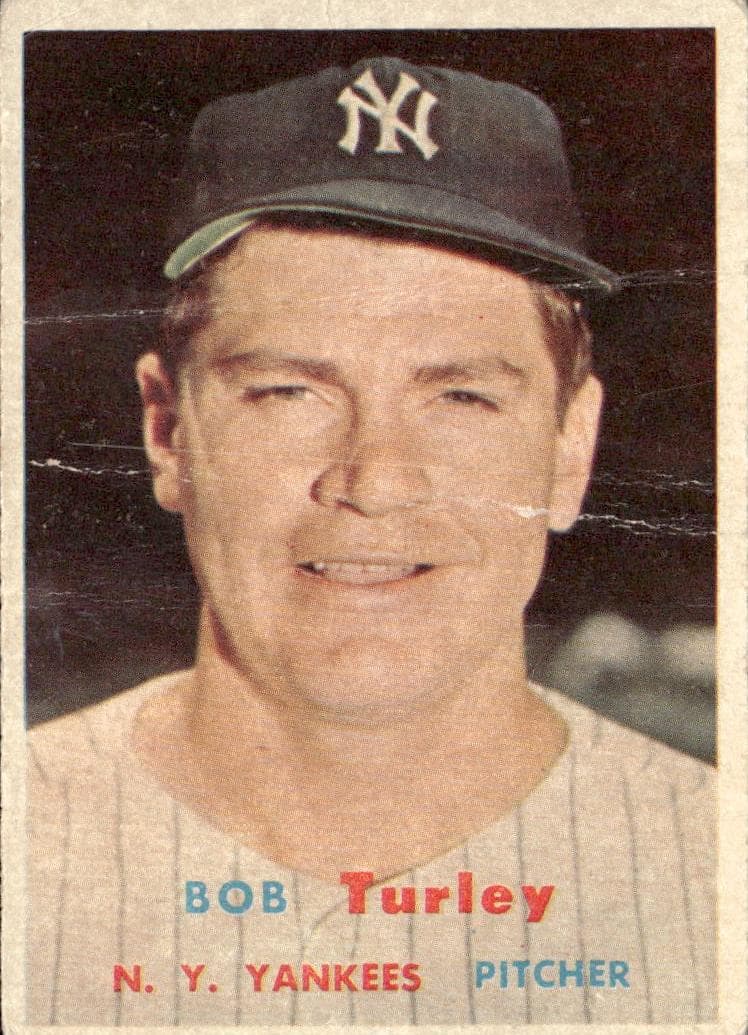 Bob Turley 1957 topps Topps