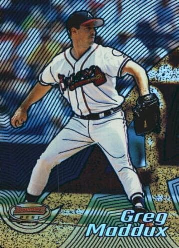 Greg Maddux 2002 bowman Bowman's Best
