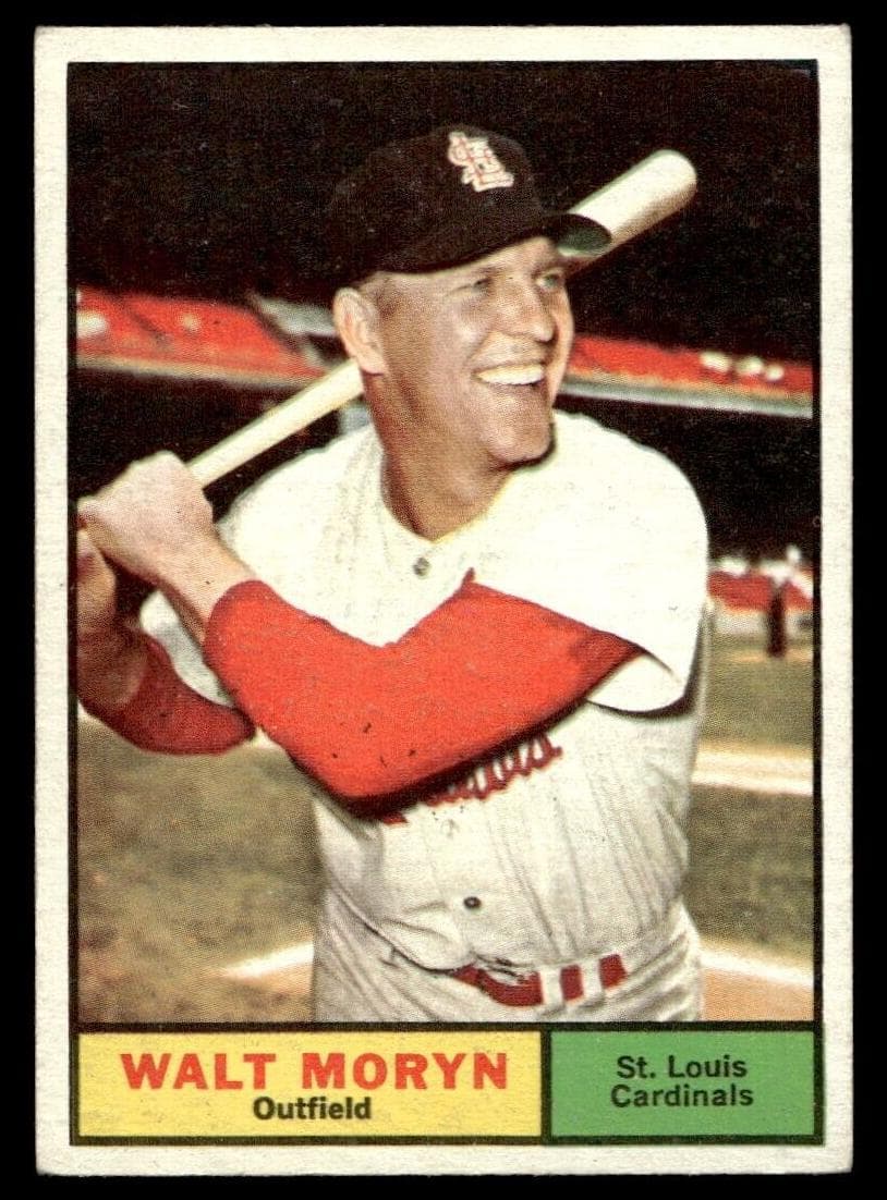 Walt Moryn 1961 topps Topps