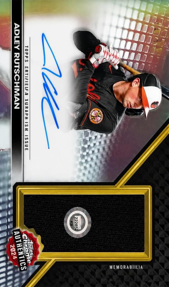 Adley Rutschman 2024 topps Topps Chrome